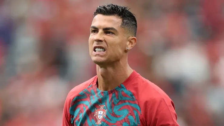 Cristiano Ronaldo #7 of Portugal.