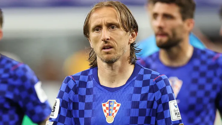 Luka Modric #10 of Croatia.