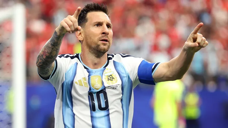 Lionel Messi during the FIFA World Cup 2026 Group J match
