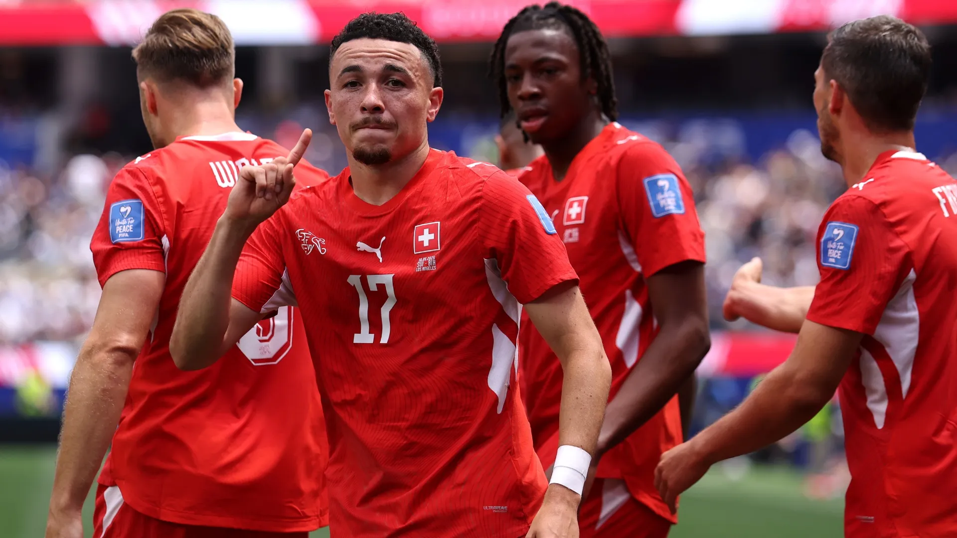 Ruben Vargas during the FIFA World Cup 2026 Group B match (Source: Dean Mouhtaropoulos/Getty Images)