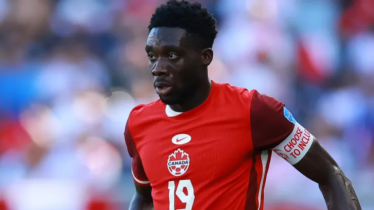 Alphonso Davies of Canada.