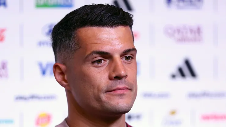 Granit Xhaka of Switzerland