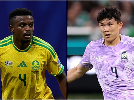 In which city and stadium are South Africa vs South Korea playing today?