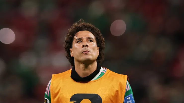 Guillermo Ochoa #13 of Mexico.