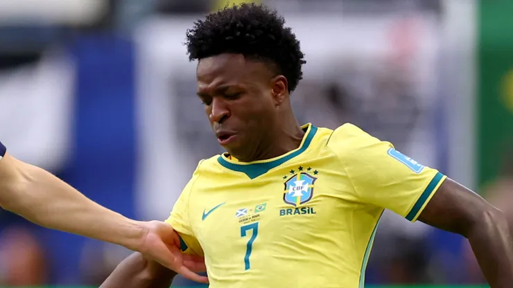 Vinicius Junior #7 of Brazil.