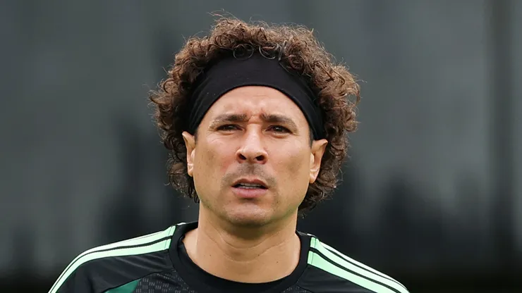 Guillermo Ochoa #13 of Mexico.