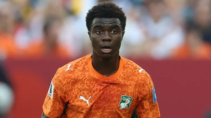 Christ Inao Oulai #26 of Ivory Coast.