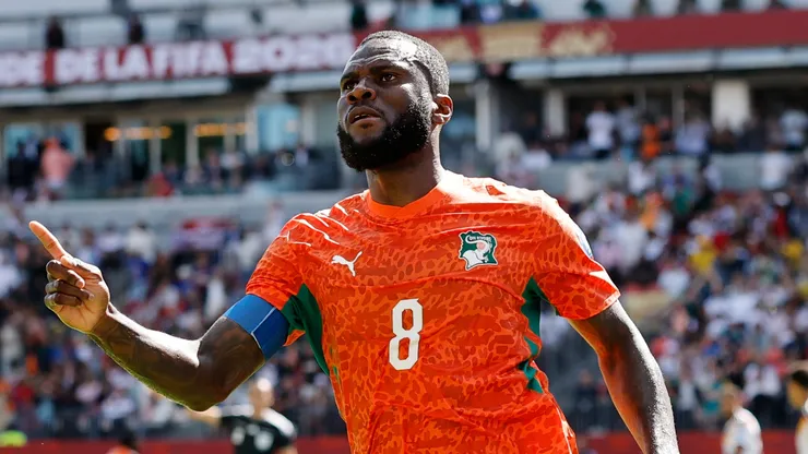Franck Kessie of Ivory Coast
