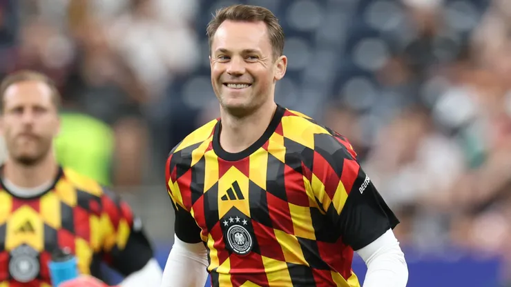 Manuel Neuer #1 of Germany warms up before the FIFA World Cup 2026 Group E match