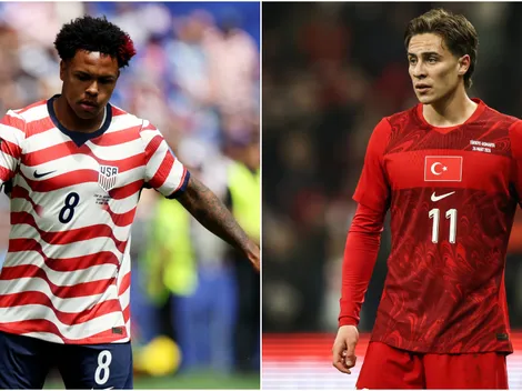 The uniforms USA and Turkiye are wearing today for 2026 World Cup Matchday 3