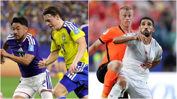Japan vs Sweden and Netherlands vs Tunisia