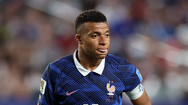 Kylian Mbappe of France.