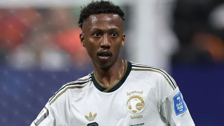 Nasser Al-Dawsari #6 of Saudi Arabia.