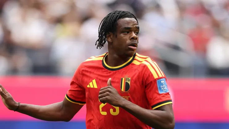 Nathan Ngoy #25 of Belgium