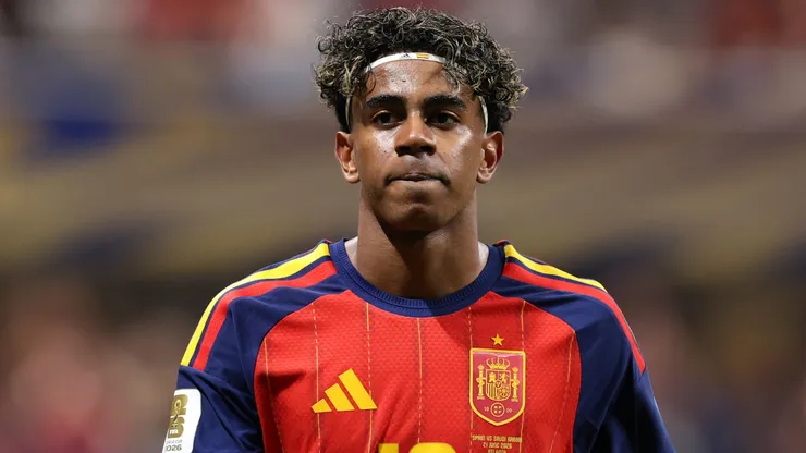 Lamine Yamal #19 of Spain.