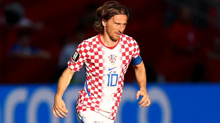 Luka Modric of Croatia