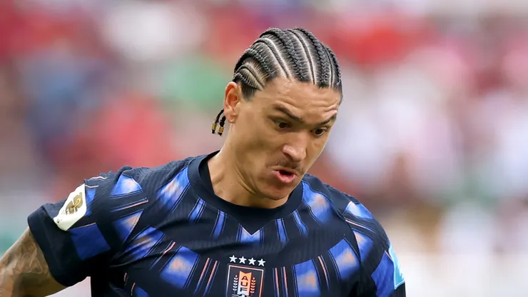 Darwin Nunez of Uruguay.