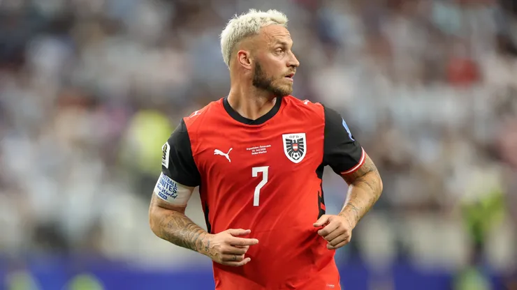 Marko Arnautovic of Austria