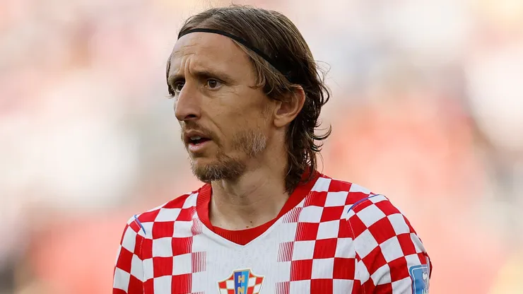 Luka Modric #10 of Croatia.