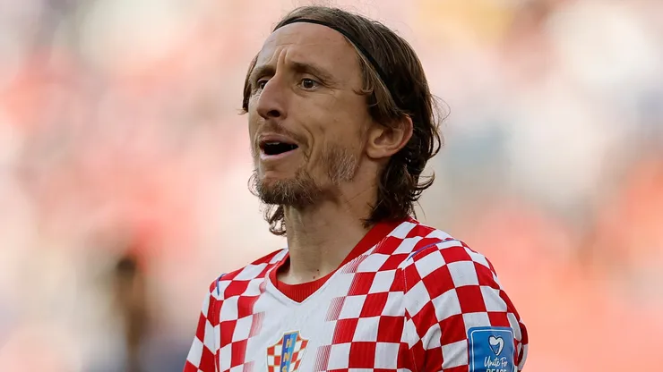 Luka Modric #10 of Croatia.