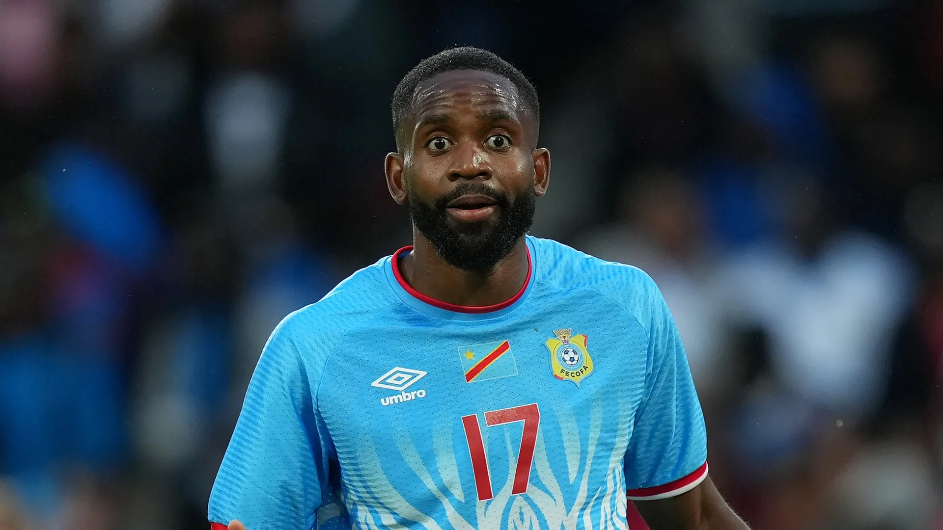 Cedric Bakambu of DR Congo