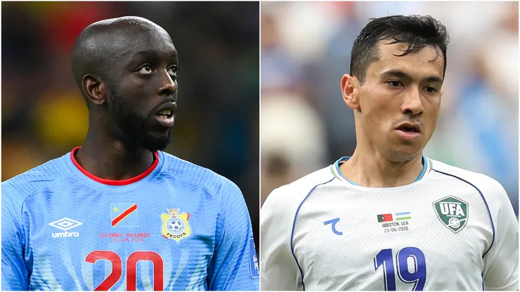 Yoane Wissa of Congo and Azizjon Ganiev of Uzbekistan.