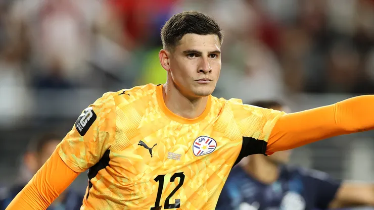 Orlando Gill #12 of Paraguay.