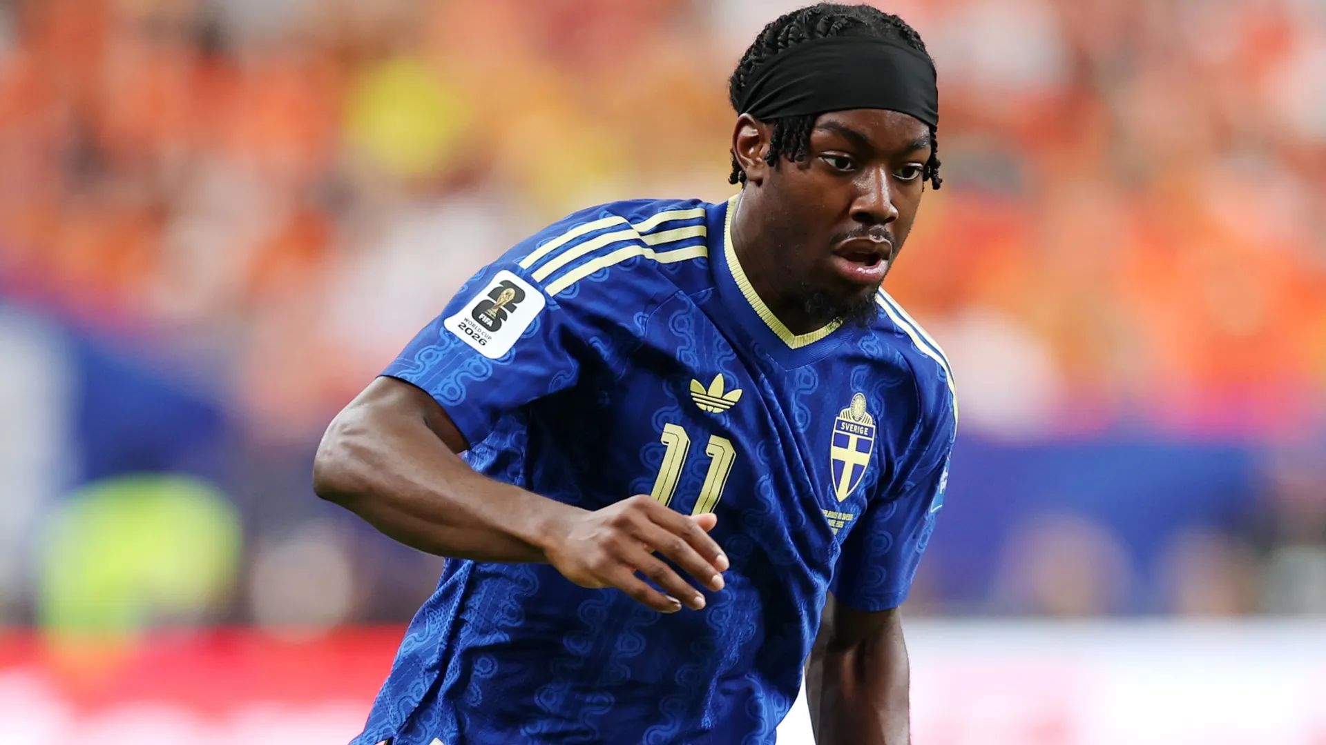 Anthony Elanga of Sweden – Molly Darlington/Getty Images