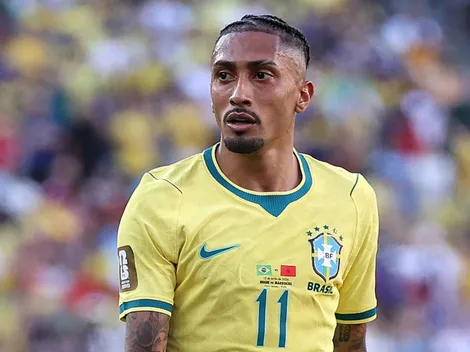Why isn't Raphinha playing today for Brazil vs Japan?