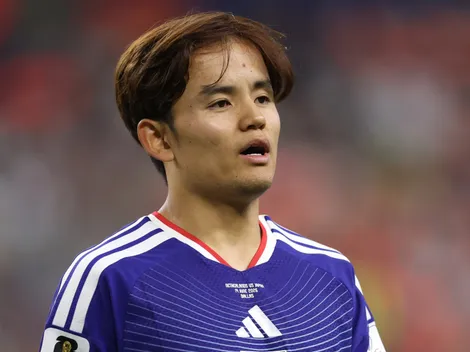 Why isn't Takefusa Kubo playing today for Japan vs Brazil?