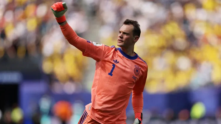 Manuel Neuer #1 of Germany during the FIFA World Cup 2026 Group E match