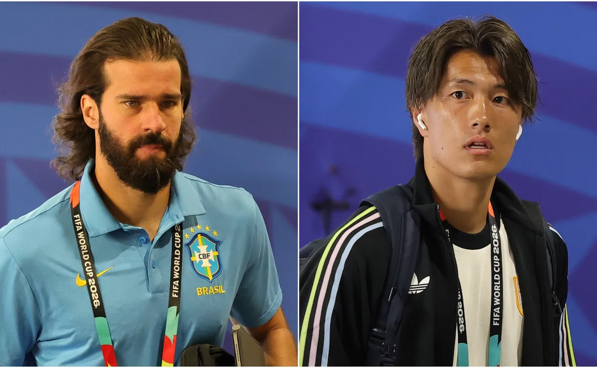 The uniforms Brazil and Japan are wearing today for 2026 World Cup