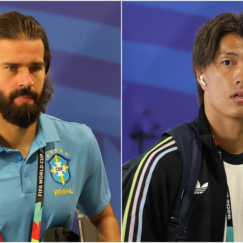The uniforms Brazil and Japan are wearing today for 2026 World Cup