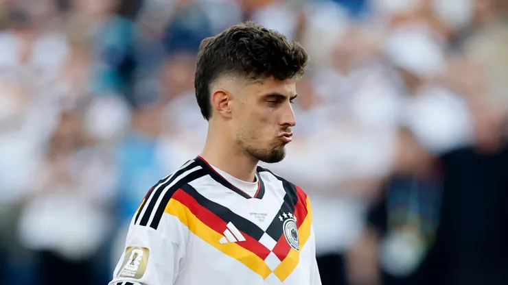 Kai Havertz #7 of Germany.