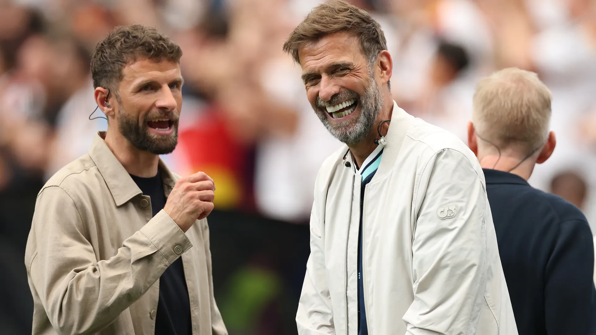 Thomas Muller with Jurgen Klopp during the 2026 World Cup (Getty Images)