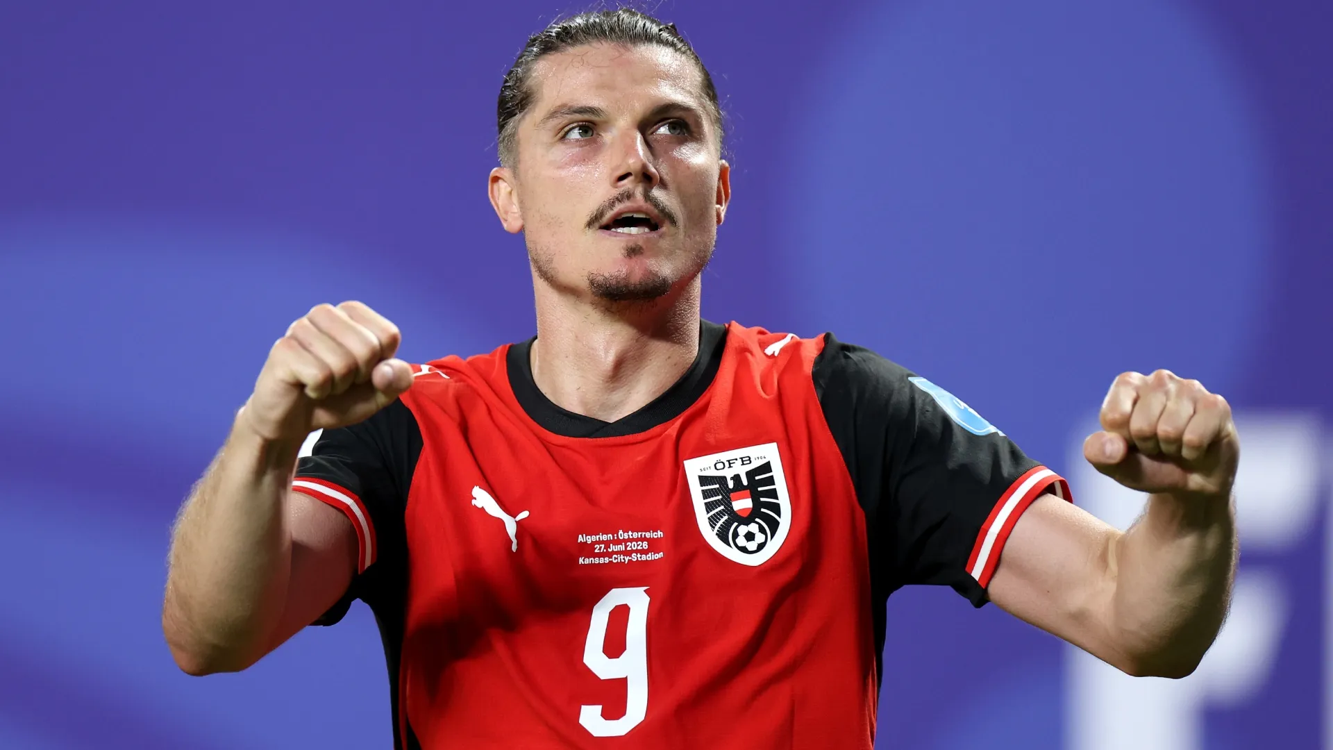Marcel Sabitzer of Austria – Charlotte Wilson/Getty Images