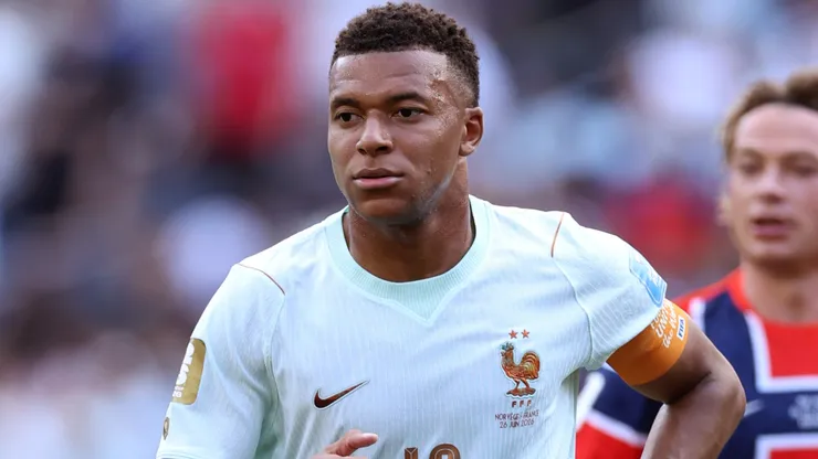 Kylian Mbappe #10 of France.