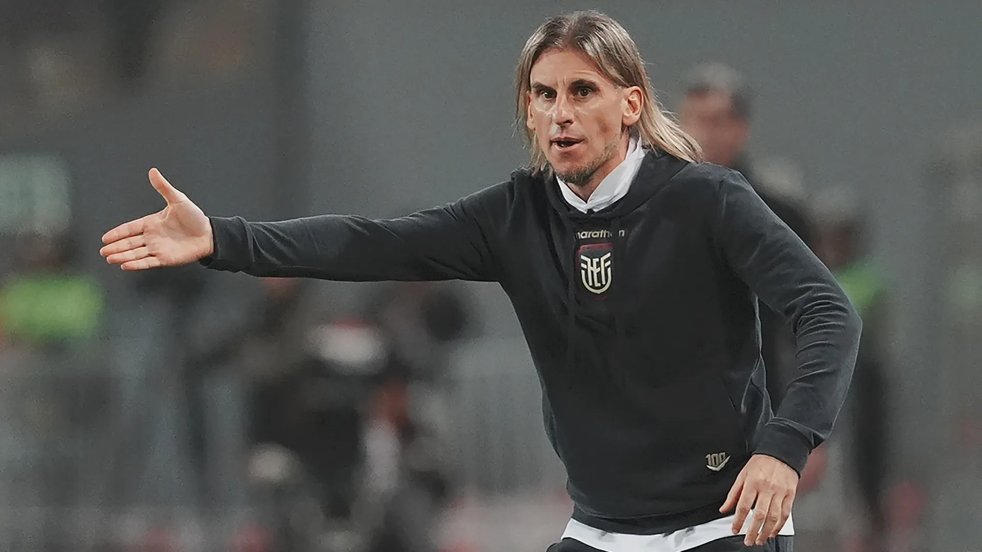 Sebastián Beccacece during the FIFA World Cup 2026 South American Qualifier match (Source: Raul Sifuentes/Getty Images)