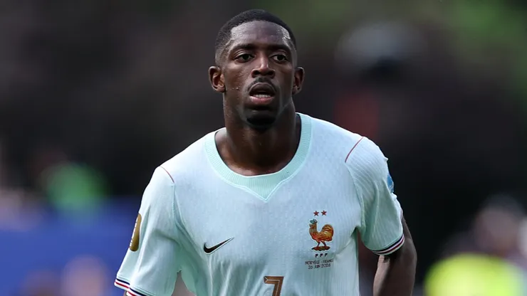 Ousmane Dembele #7 of France looks on during the FIFA World Cup 2026 Group I match.