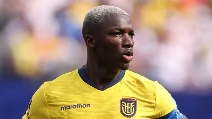 Moises Caicedo #23 of Ecuador.