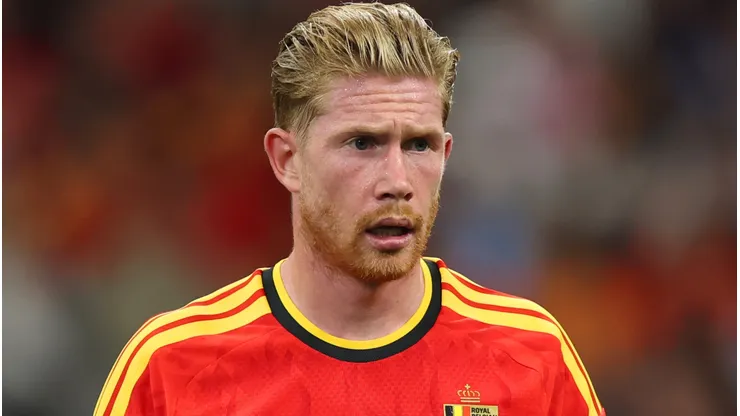 Kevin De Bruyne #7 of Belgium.