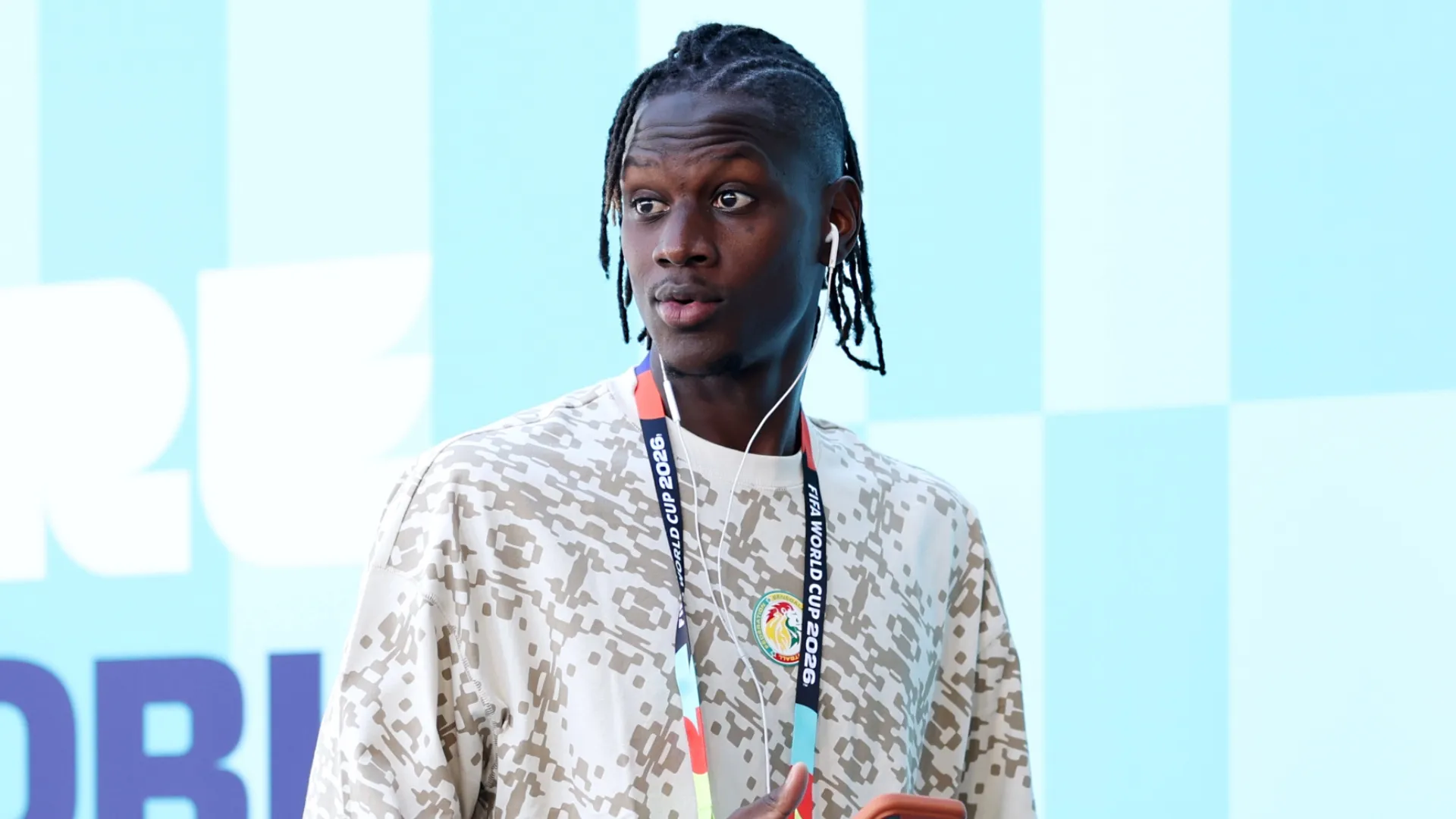 Mory Diaw #23 of Senegal before the FIFA World Cup 2026 Group I match (Source: Dan Mullan/Getty Images)