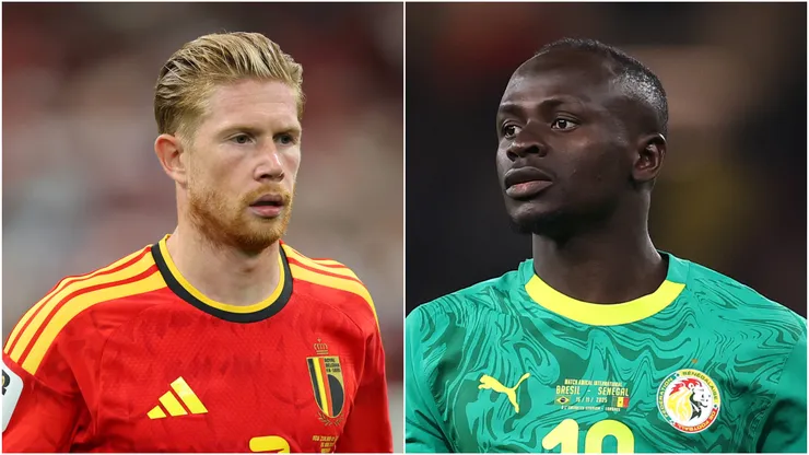 Kevin De Bruyne (Belgium), and Sadio Mane (Senegal)