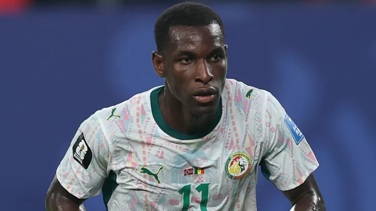 Nicolas Jackson #11 of Senegal.