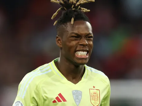 Why isn't Nico Williams playing today for Spain vs Austria?