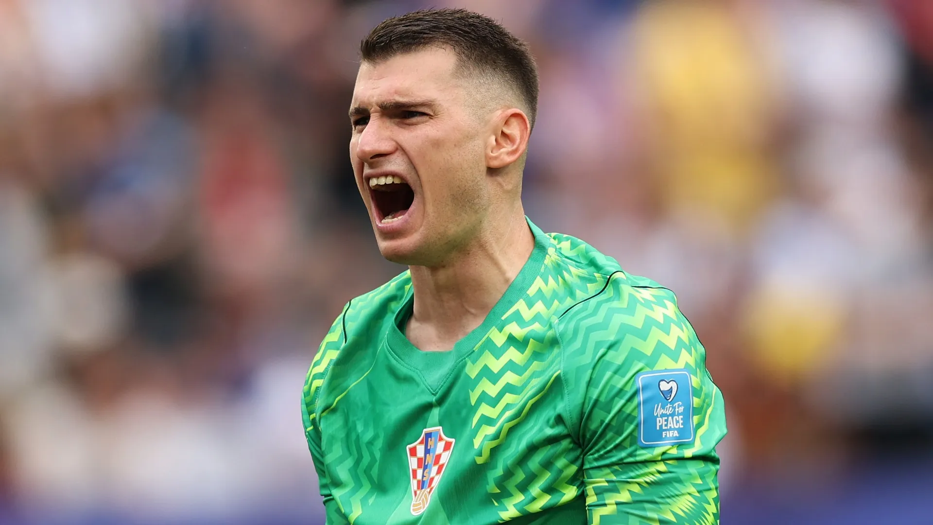 Dominik Livakovic during the FIFA World Cup 2026 Group L match (Source: Darrian Traynor/Getty Images)