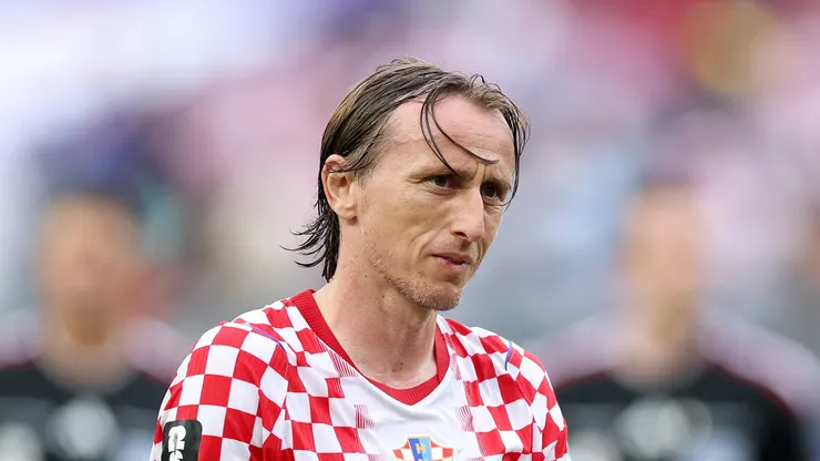 Luka Modric #10 of Croatia.