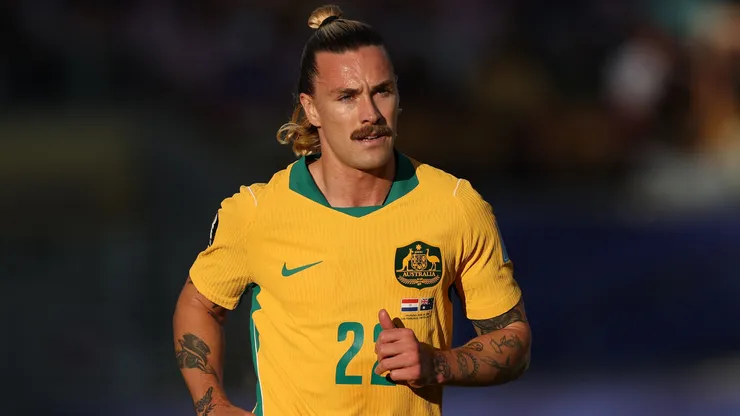 Jackson Irvine of Australia during the FIFA World Cup 2026 Group D match