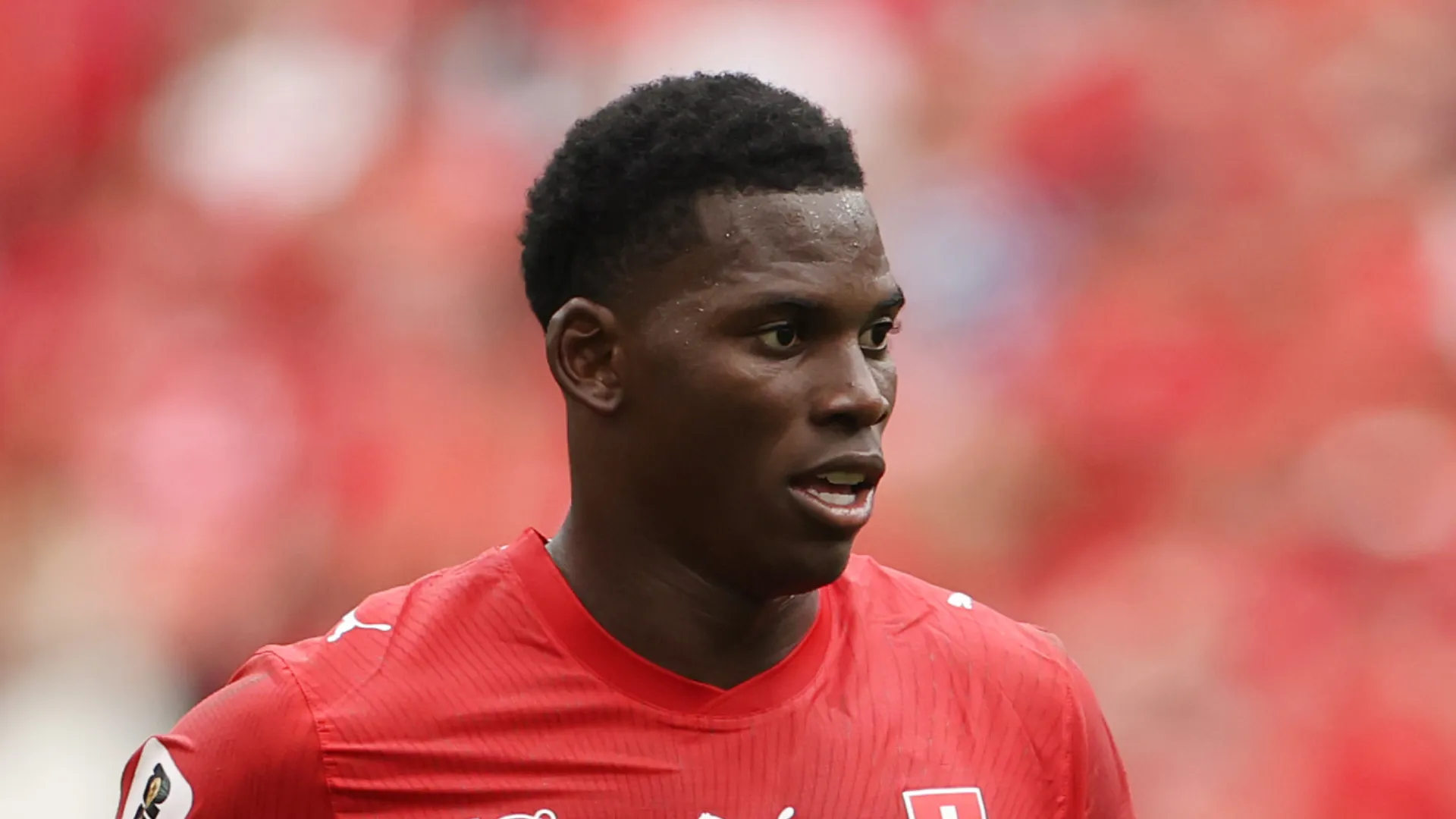 Breel Embolo of Switzerland