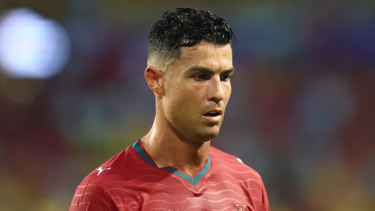 Cristiano Ronaldo #7 of Portugal.